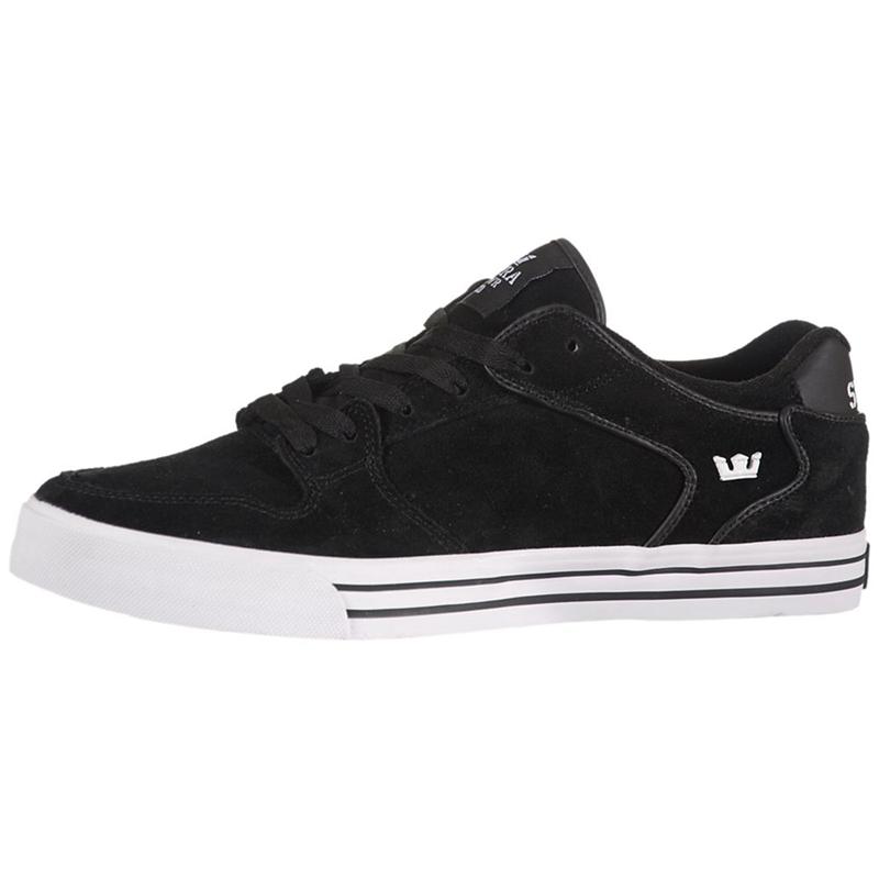 Zapatillas Bajas Supra Argentina Hombre - VAIDER LOW Negras (LIDSY-7284)